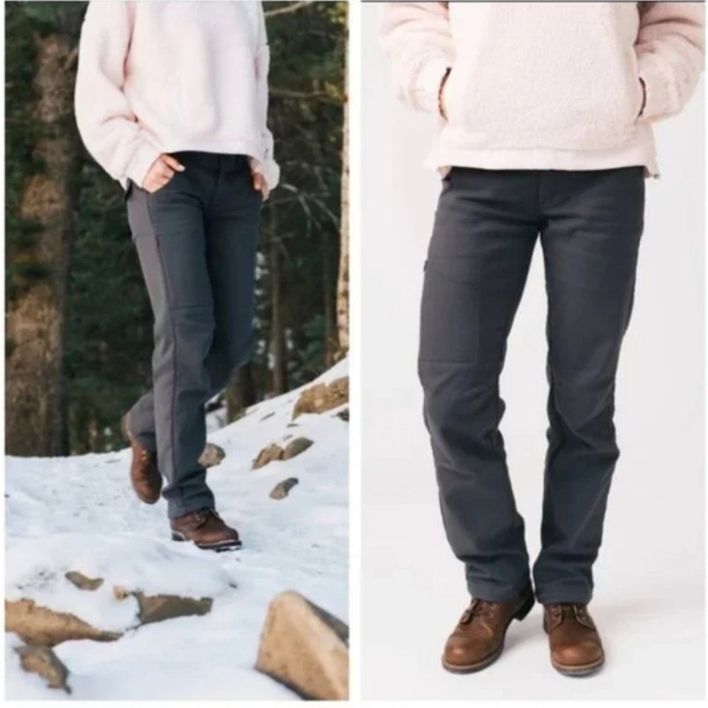 Ketchi Sitka Fleece Lined Women's Outdoor Winter Pants. Size 6 Short